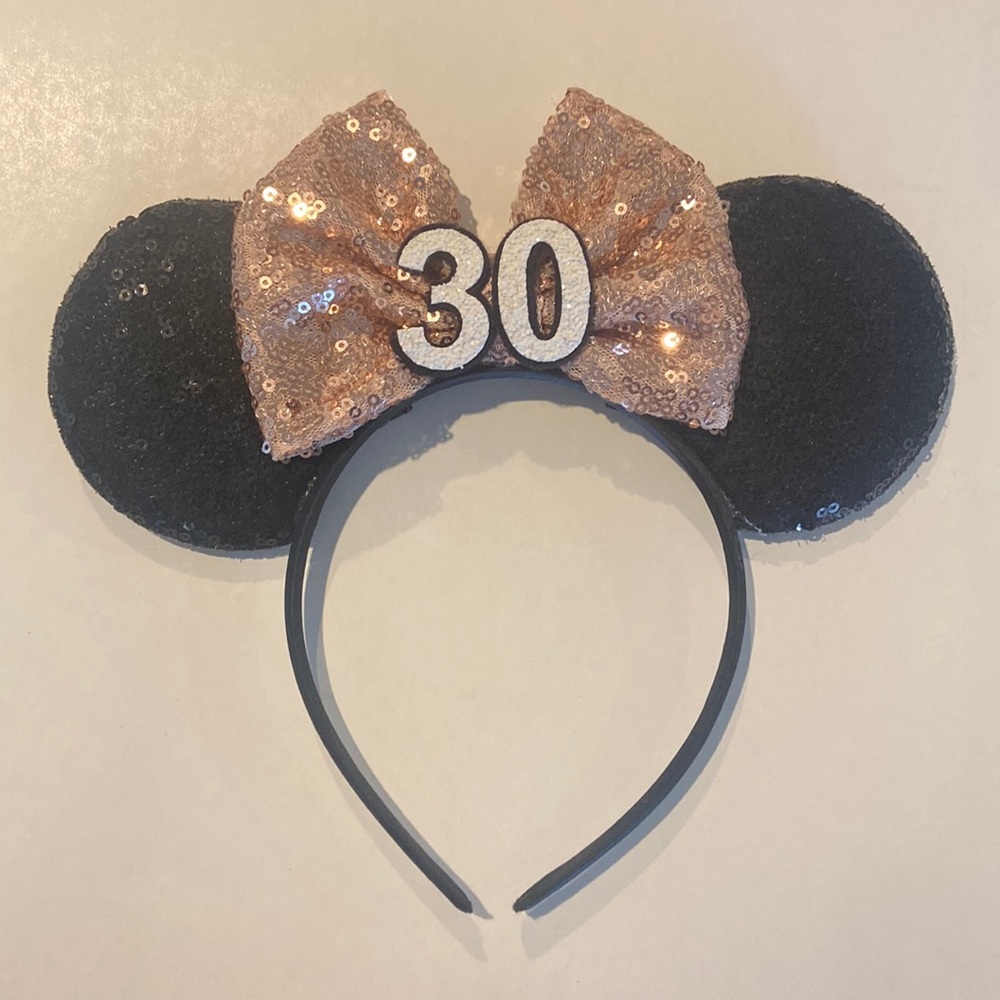 Mickey Ears - 30th Bday celebration